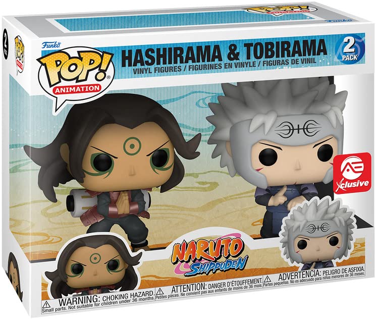 Funko POP! Animation Naruto Shippuden Hashirama & Tobirama 2-Pack Exclusive