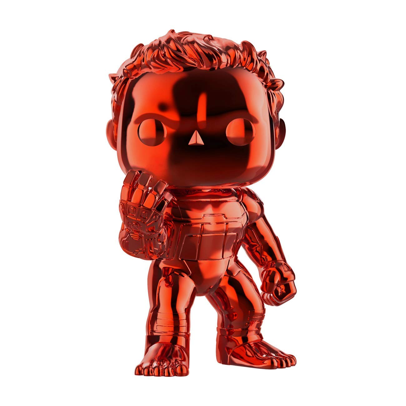 Funko POP! Marvel Avengers Endgame Hulk Exclusive #499 [Red Chrome]