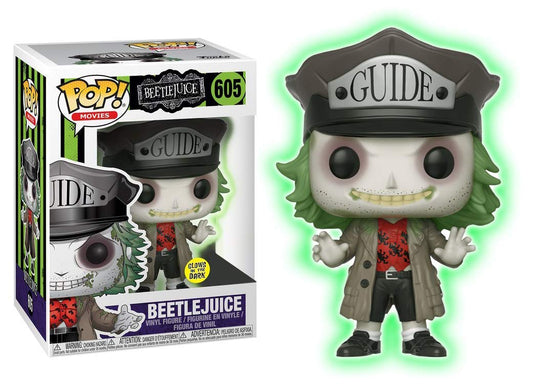 Funko POP! Movies Beetlejuice with Hat [Glows in the Dark] Exclusive