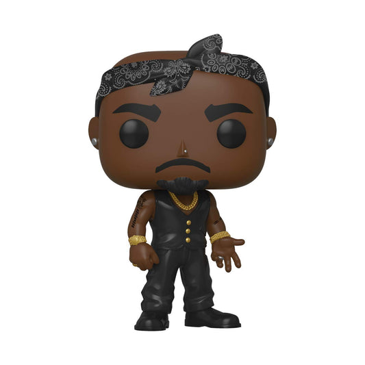 Funko POP! Rocks 2Pac Tupac Shakur #158 [Black Vest]