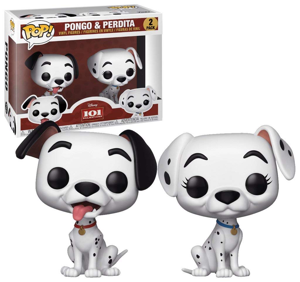 Funko POP! Disney 101 Dalmations Pongo and Perdita 2-Pack Exclusive