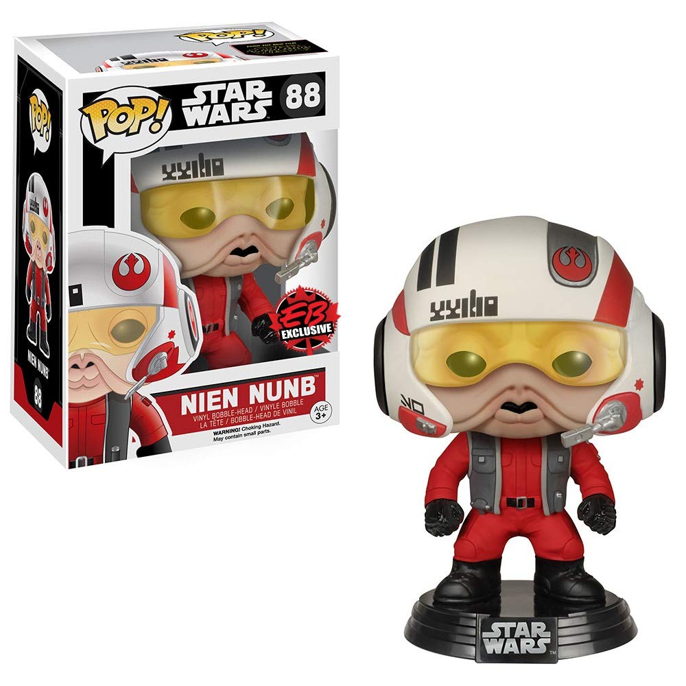 Funko POP! Star Wars Nien Nunb #88 [X-Wing Pilot] Exclusive