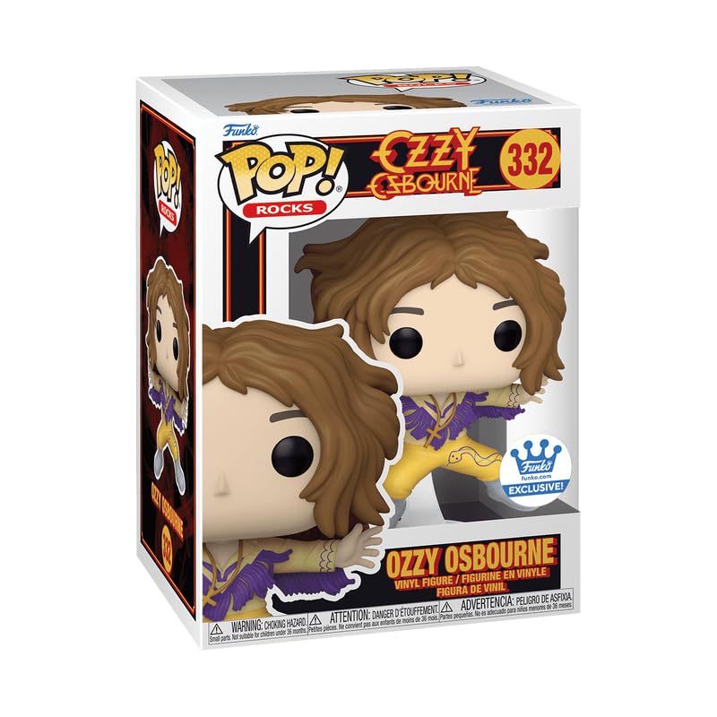 Funko Rocks Ozzy Osbourne Pop Action Figure, Multicolor