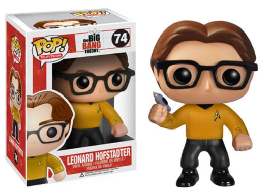 Funko POP! Television Big Bang Theory Leonard Star Trek