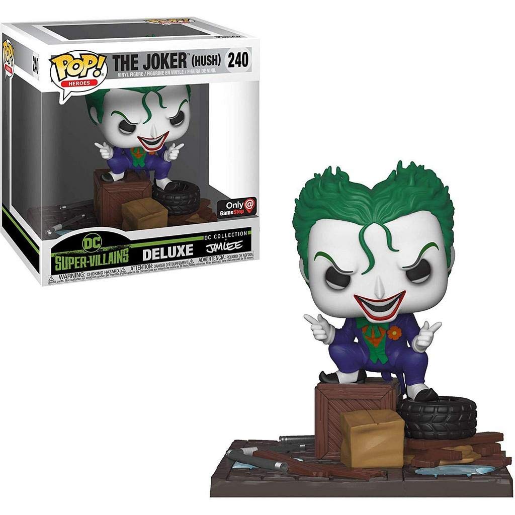 Funko POP! Heroes The Joker Deluxe #240 [Hush] Gamestop Exclusive