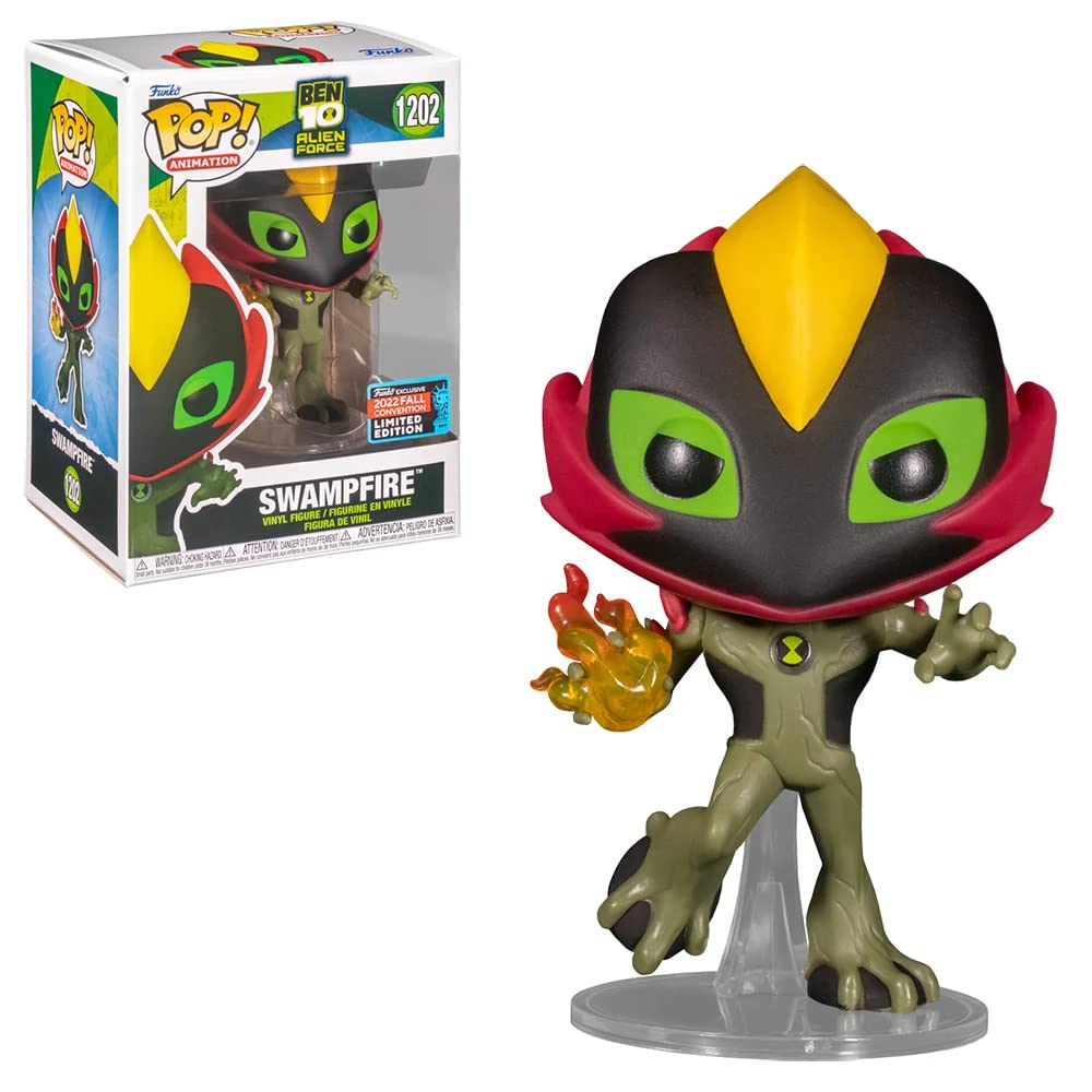 Funko POP! Animation Ben 10 Alien Force Swampfire #1202 Exclusive