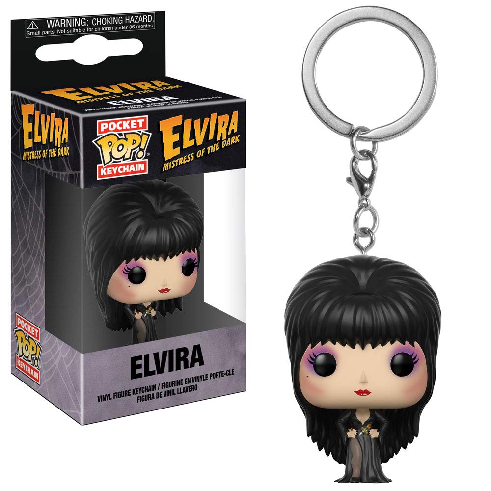 Funko POP! Keychain: Horror - Elvira Collectible Figure, Multicolor