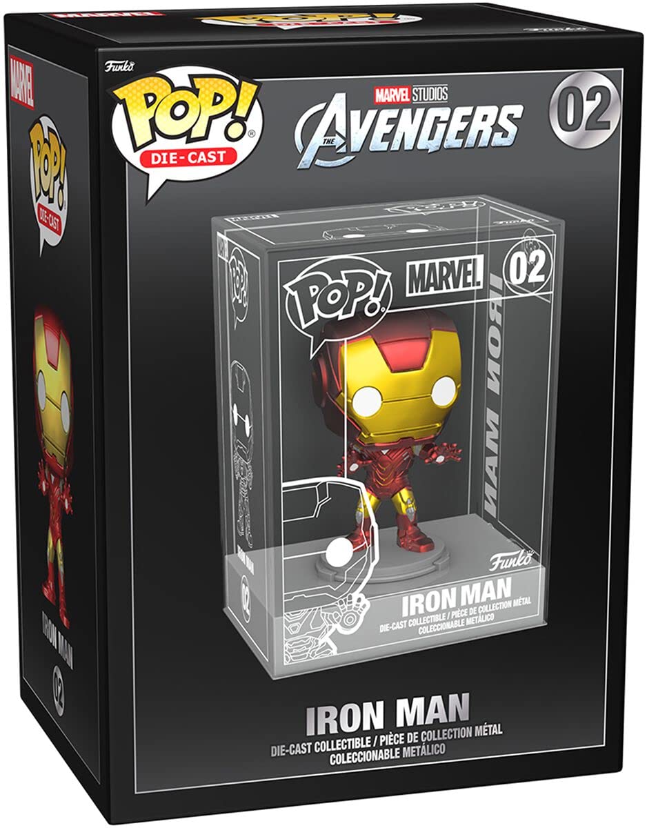 Funko POP! Marvel Die-Cast Iron Man #02 Exclusive