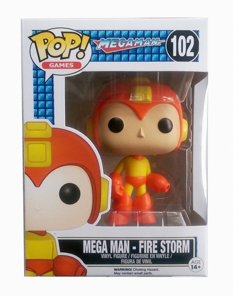 Funko POP! Games Mega Man Fire Storm Exclusive