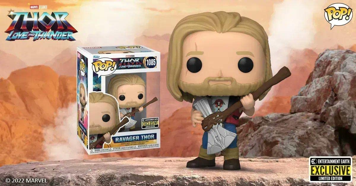 Funko POP! Marvel Thor Love and Thunder Ravager Thor #1085 Exclusive