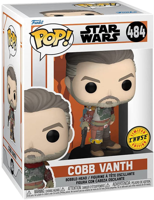 Funko POP! Star Wars The Mandalorian CHASE Cobb Vanth #484 [Marshal, No Helmet]