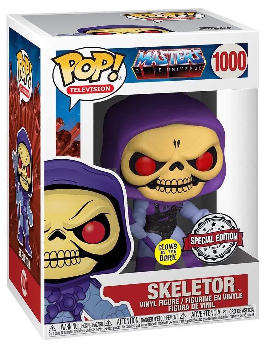 Funko POP! Television Masters of the Universe Battle Armor Skeletor [Glows in the Dark] #1000 Exclusive