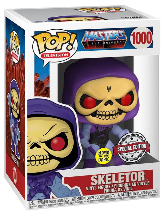 Funko POP! Television Masters of the Universe Battle Armor Skeletor [Glows in the Dark] #1000 Exclusive