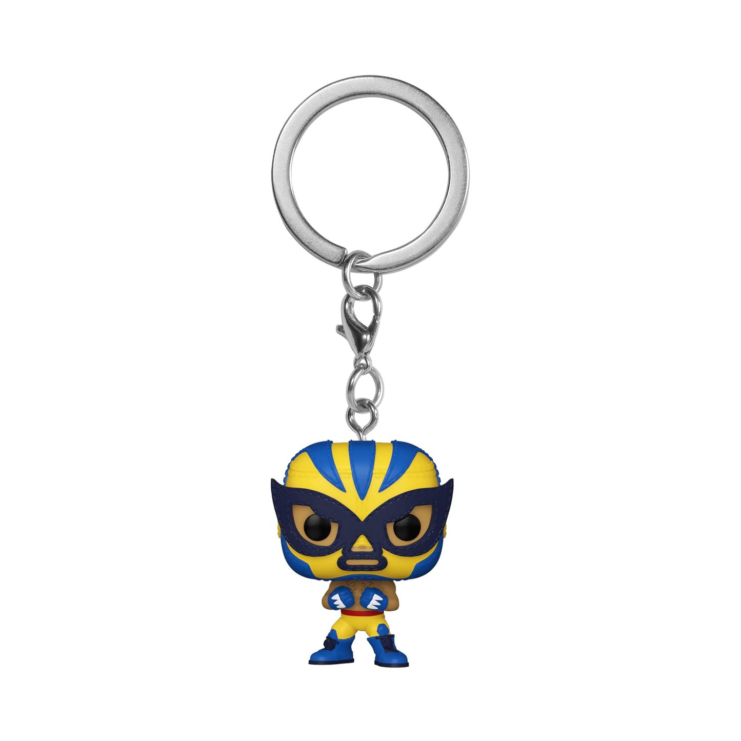 Funko Pocket POP! Keychain: Marvel Luchadores - Wolverine, 2 inches