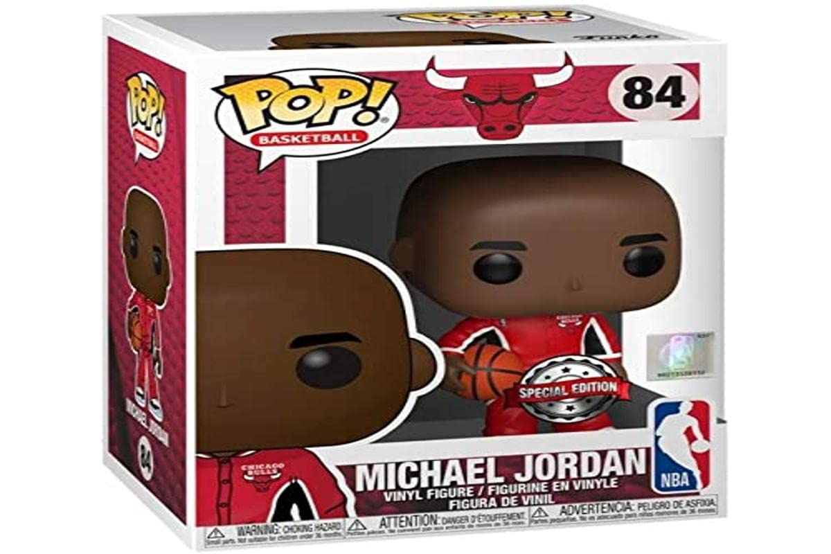 Funko POP! Basketball Chicago Bulls Michael Jordan #84 [Red Warm-Ups] Exclusive