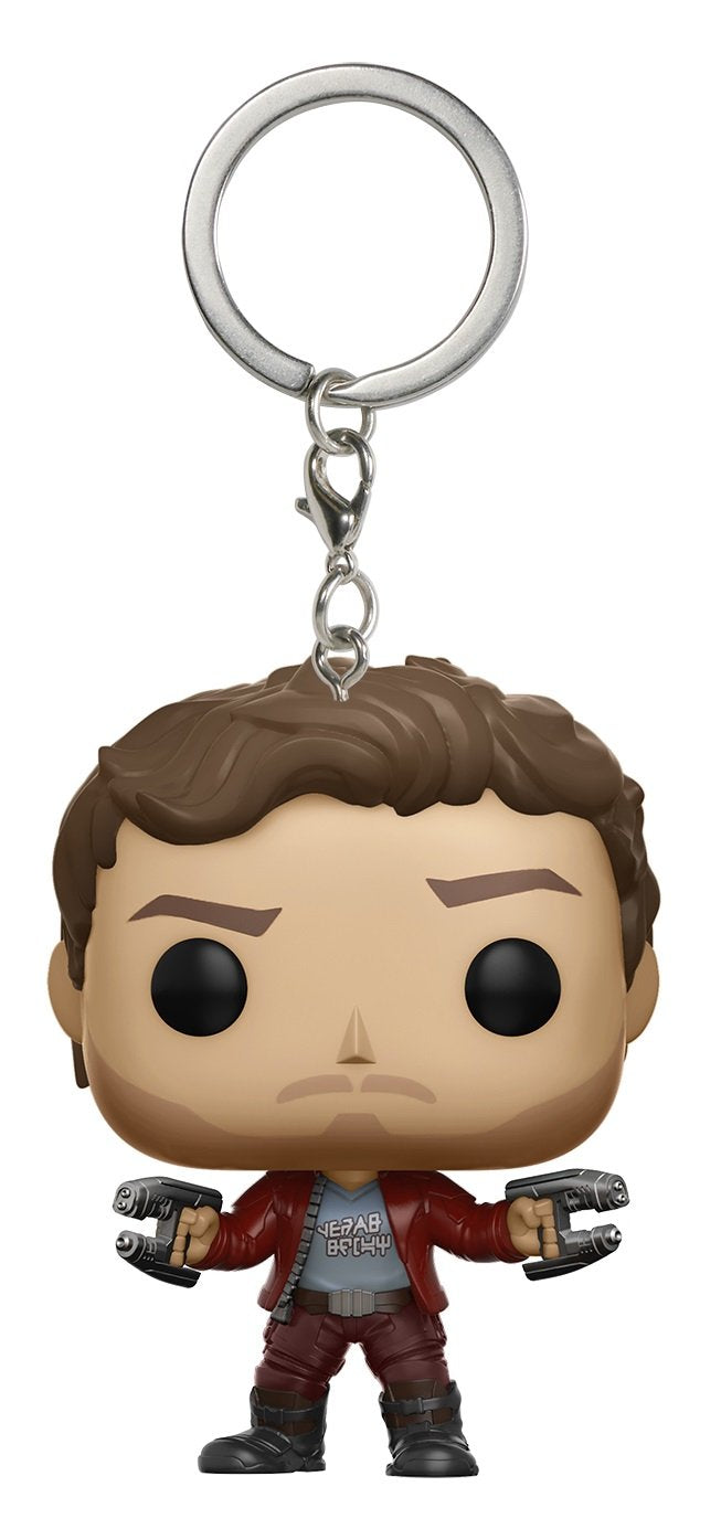 Funko Pop Keychain: Guardians of the Galaxy 2 Star Lord Toy Figure