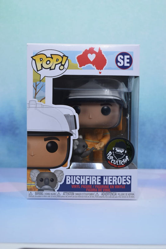 Funko POP! Bushfire Heroes Firefighter with Koala SE Exclusive