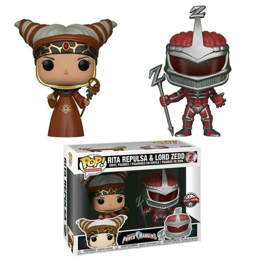 Funko POP! Television Power Rangers Rita Repulsa and Lord Zedd 2-Pack Exclusive