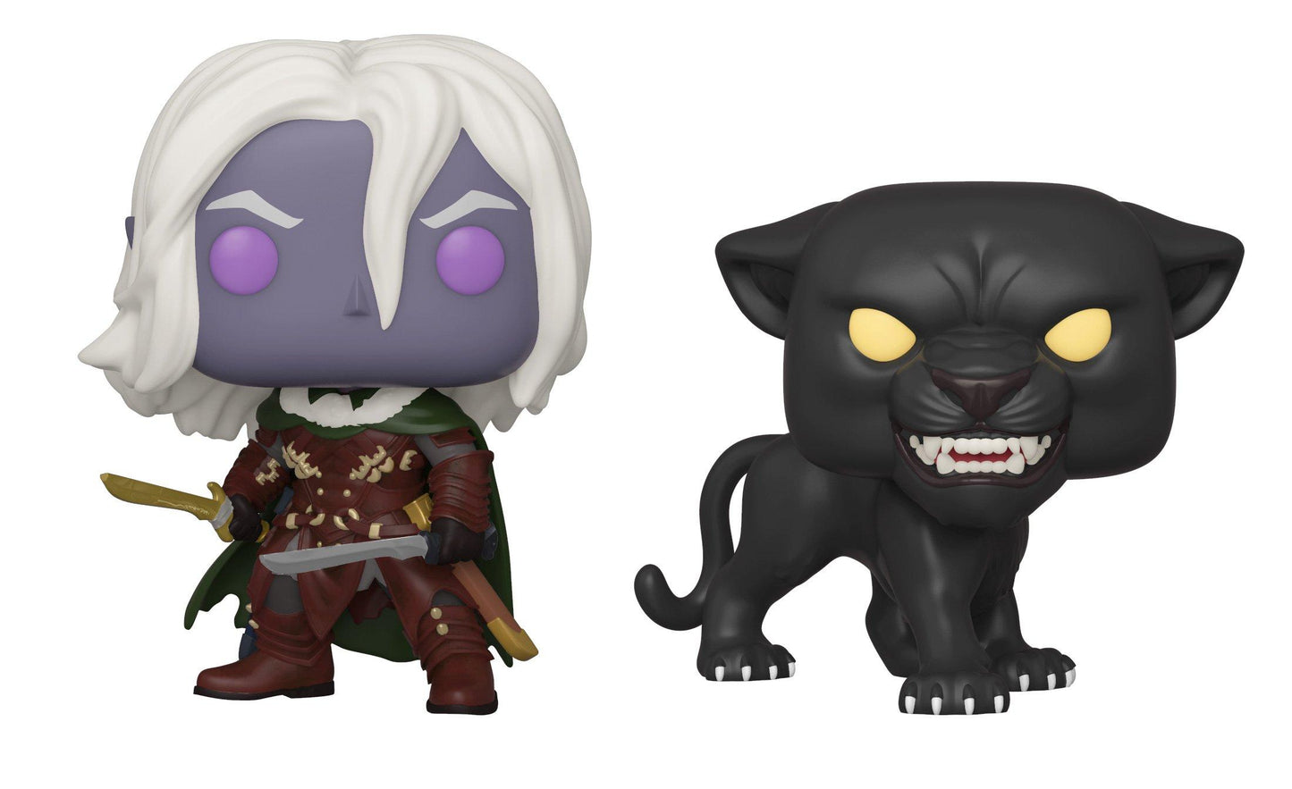 Funko POP! Games: Dungeons and Dragons Drizzt DoUrden with Guenhwyvar 2 Pack Exclusive