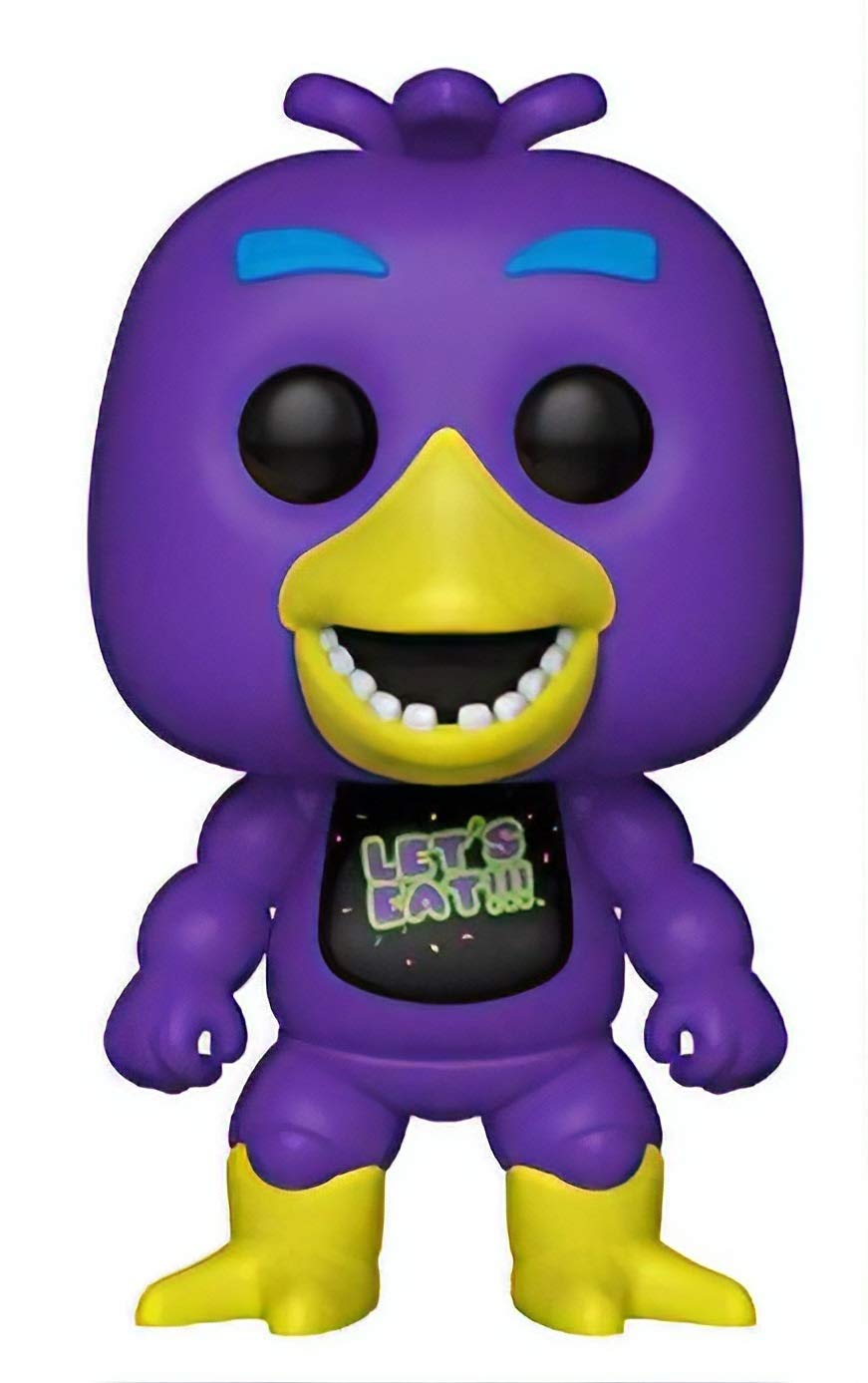 Funko POP! Games Five Nights at Freddy's Blacklight Chica Exclusive Vinyl Figure