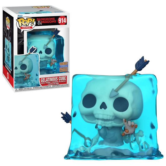 Funko POP! Games Dungeons & Dragons - Gelatinous Cube #914 [Blue] Exclusive