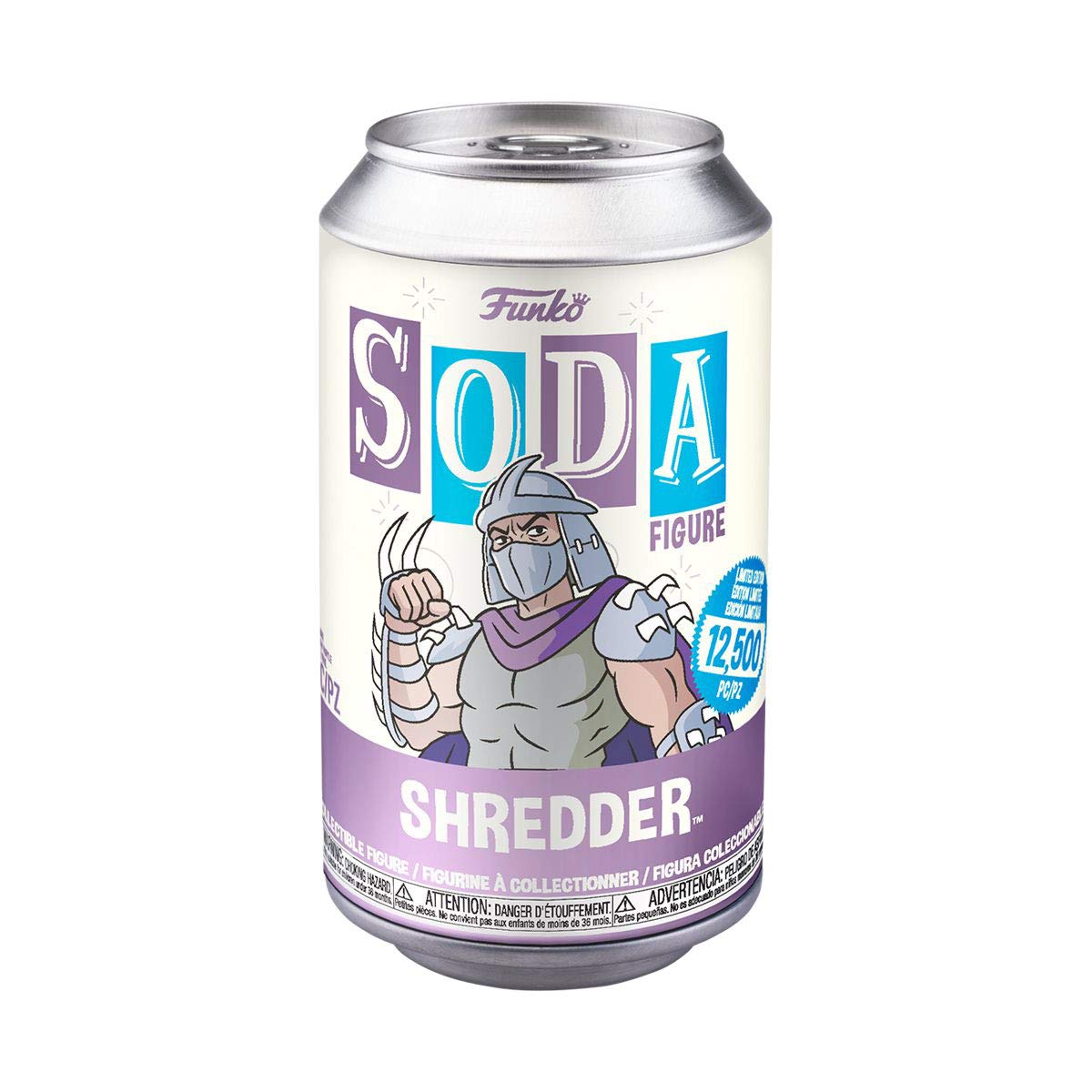 Funko Soda Teenage Mutant Ninja Turtles Shredder 4.25" Figure in a Can