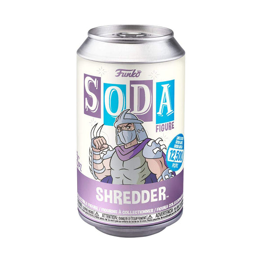 Funko Soda Teenage Mutant Ninja Turtles Shredder 4.25" Figure in a Can