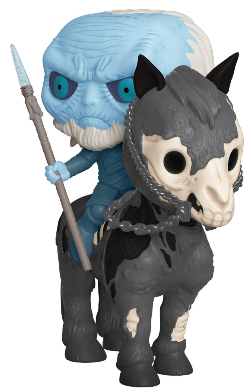 Funko POP! Rides: Game of Thrones - Glow in The Dark White Walker and Horse, Amazon Exclusive