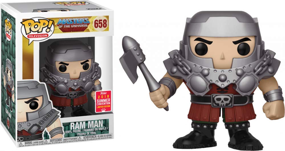 Funko Pop! Television: Masters of the Universe - Ram Man #658 SHARED Summer Convention Exclusive