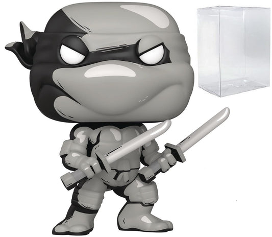 Funko POP! Comics CHASE Teenage Mutant Ninja Turtles Leonardo #32 [Black and White] Exclusive