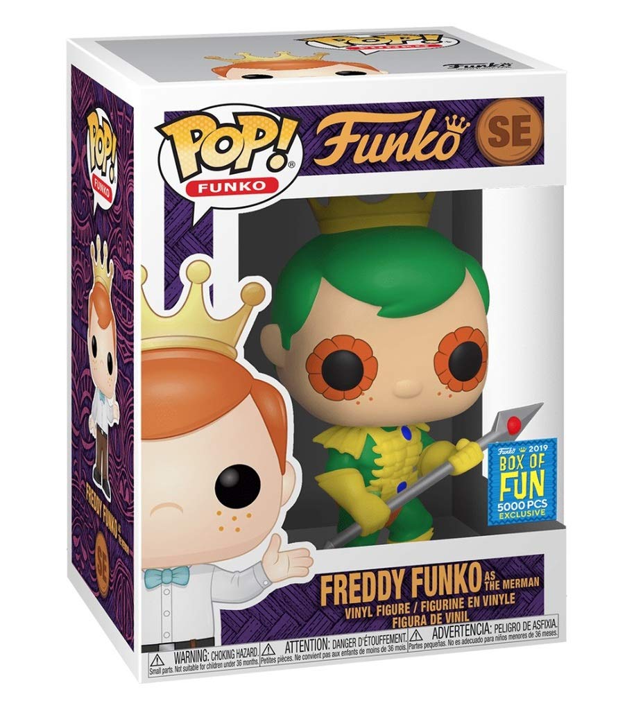Funko POP! Freddy as The Merman Fundays 2019 Box of Fun Limited Edition 5000 Pieces