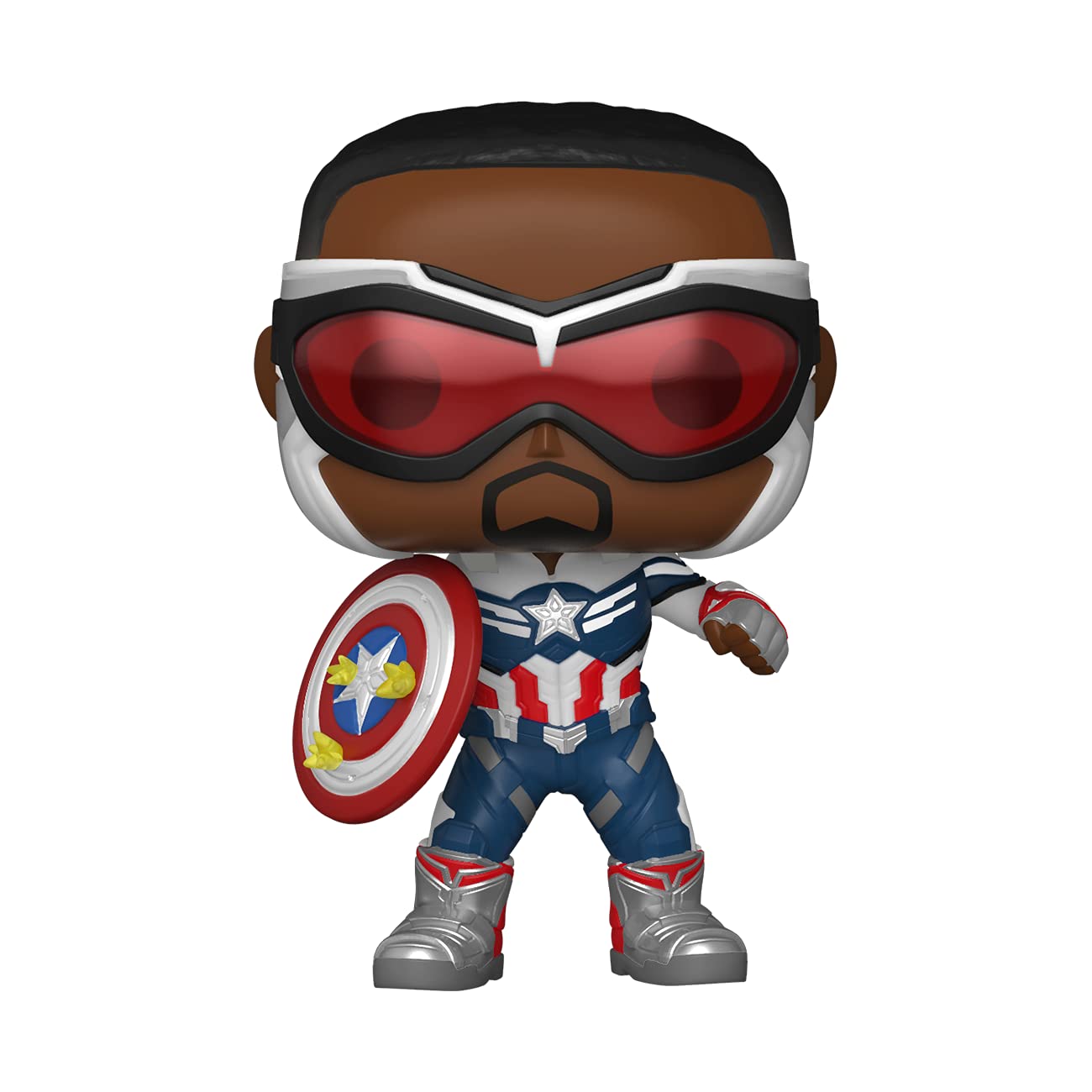 Funko POP! Marvel Studios The Falcon and the Winter Soldier Captain America #818 [Sam Wilson, Year of the Shield] Exclusive