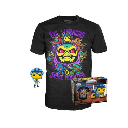 Funko POP! and Tee Masters of the Universe Evil Lynn [Glows in the Dark] Medium T-Shirt Collectors Box Exclusive