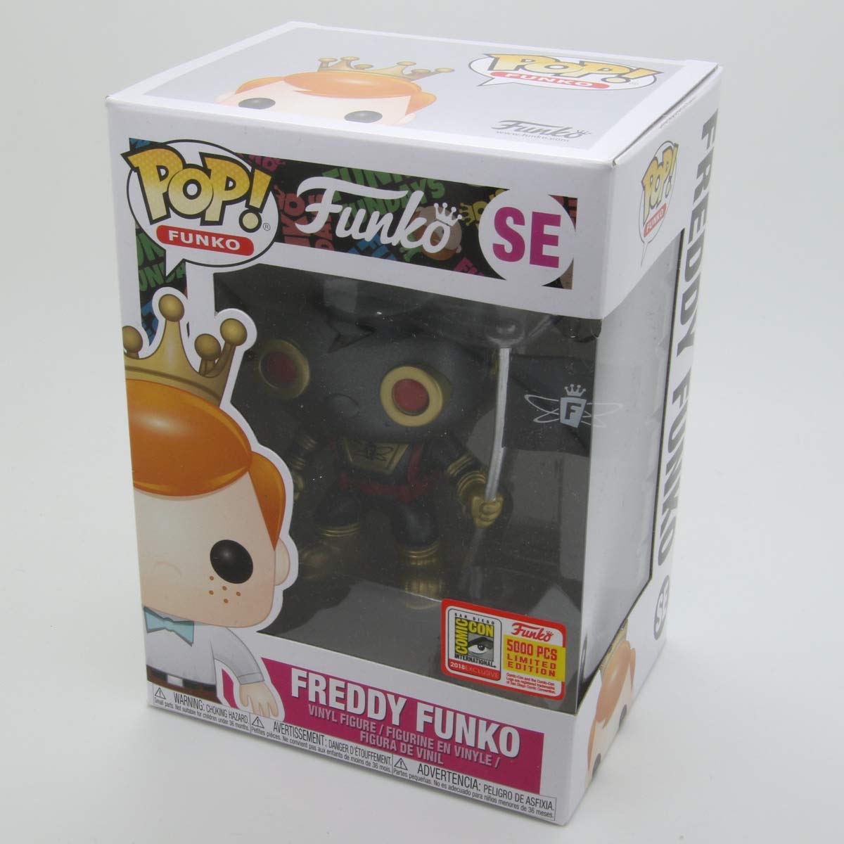 Funko POP! Freddy Space Robot Black (2018 SDCC Exclusive LE 5000 Pieces)