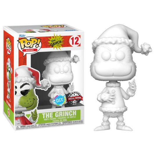 Funko POP! Books The Grinch - The Grinch Santa #12 DIY Exclusive