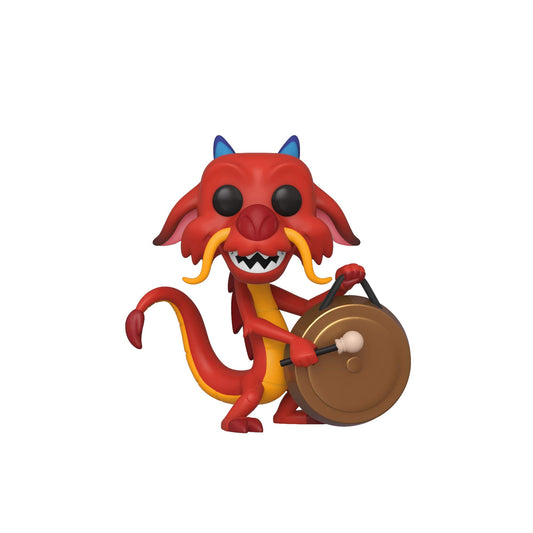 Funko POP! Disney: Mulan - Mushu with Gong