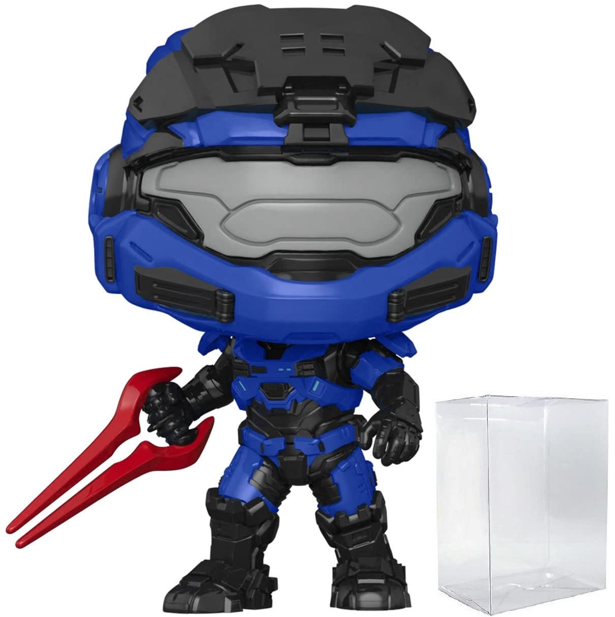 Funko POP! Halo CHASE Infinite Spartan Mark V [B] #21 with Red Energy Sword