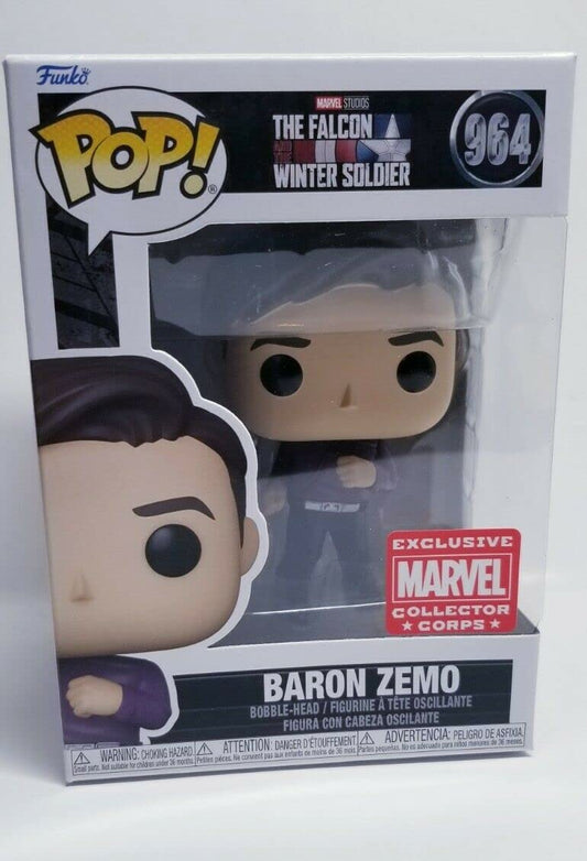 Funko POP! Marvel Baron Zemo #964 Collector Corps Exclusive