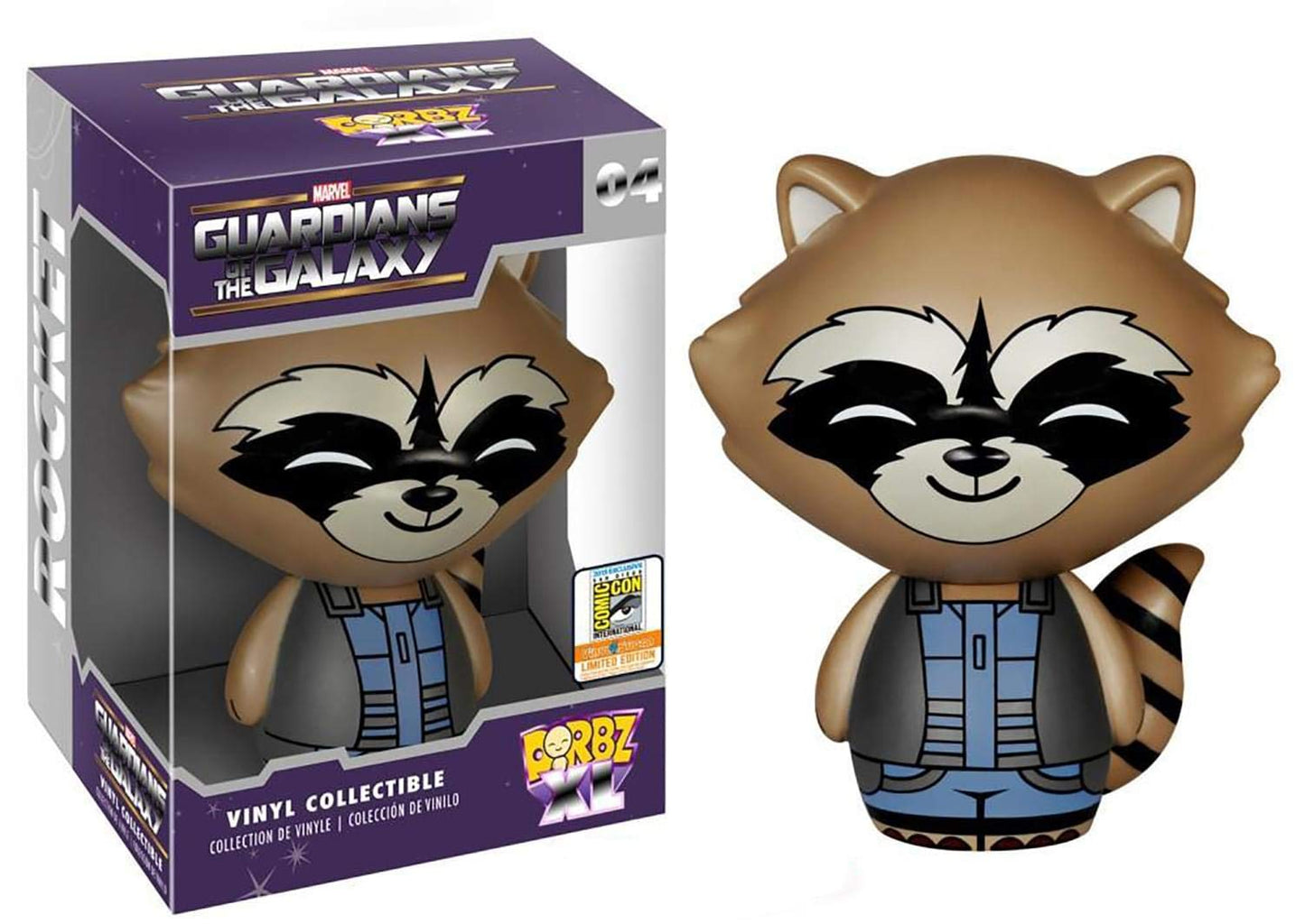 Funko Dorbz XL 6" Guardians Of The Galaxy Rocket Raccoon Exclusive