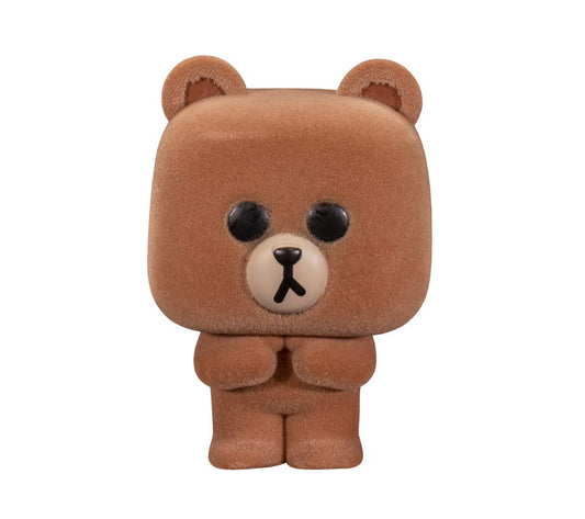 Funko POP! Animation Line Friends Brown #928 [Flocked] Exclusive