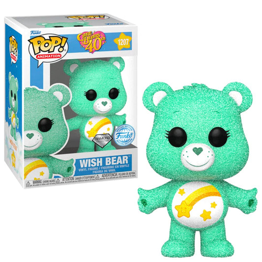 Funko POP! Animation Care Bears 40th Anniversary Wish Bear #1207 [Diamond Collection] Exclusive