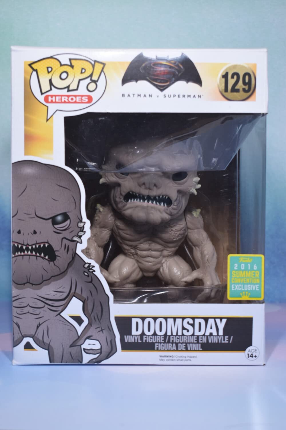 Funko POP! Heroes DC Batman vs. Superman 6 Inch Doomsday #129 Exclusive