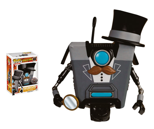 Funko POP! Games Borderlands Gentleman Claptrap #46 Exclusive