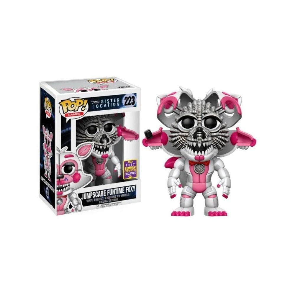 Funko POP! Games Five Nights at Freddy's Sister Location Jumpscare Funtime Foxy #223 Summer Convention Exclusive 2017
