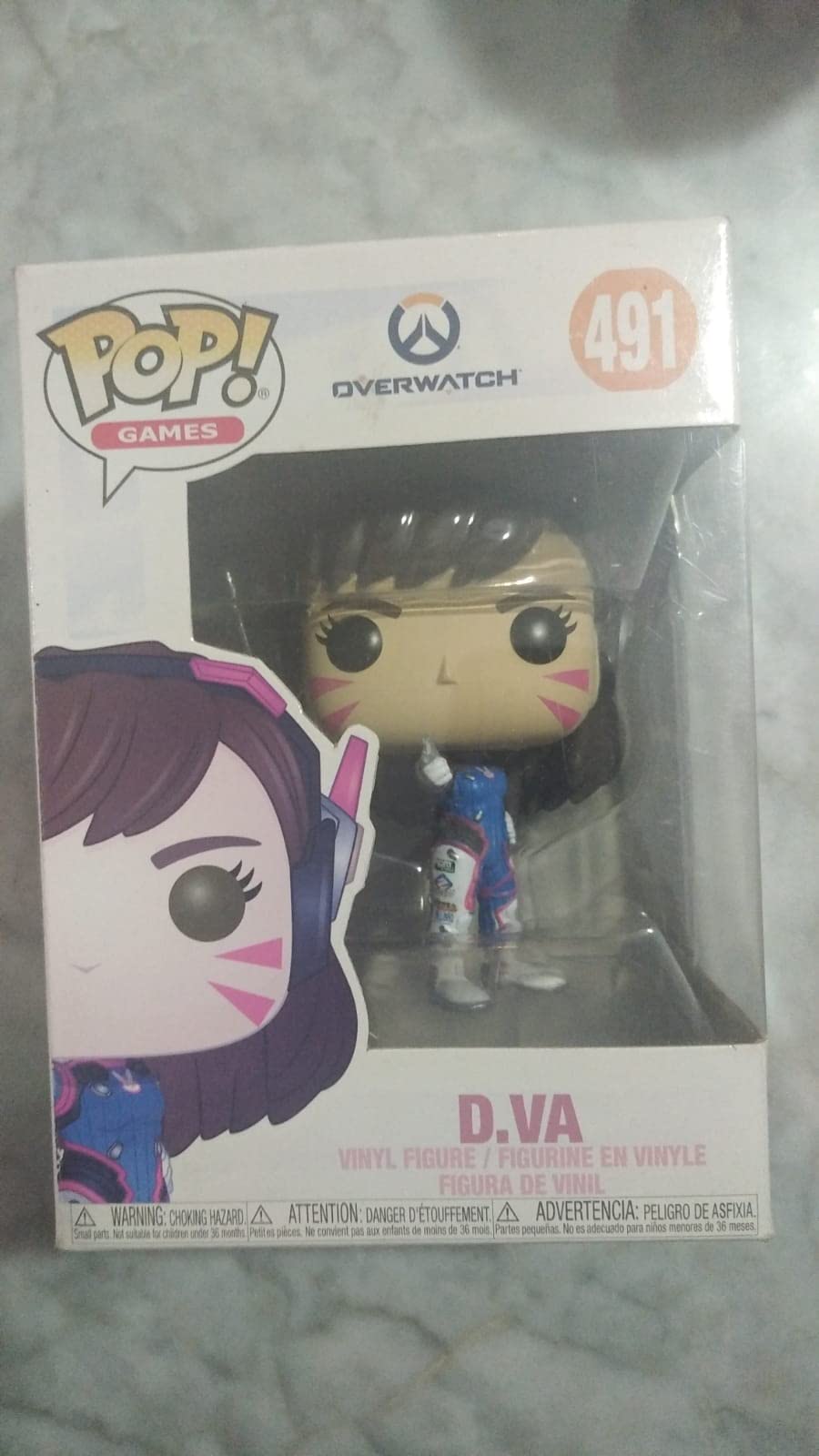 Funko POP! Games Overwatch D.Va [Glitter] Gamestop Exclusive