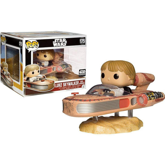 Funko POP! Star Wars Luke Skywalker with Speeder #175 Smuggler's Bounty Exclusive