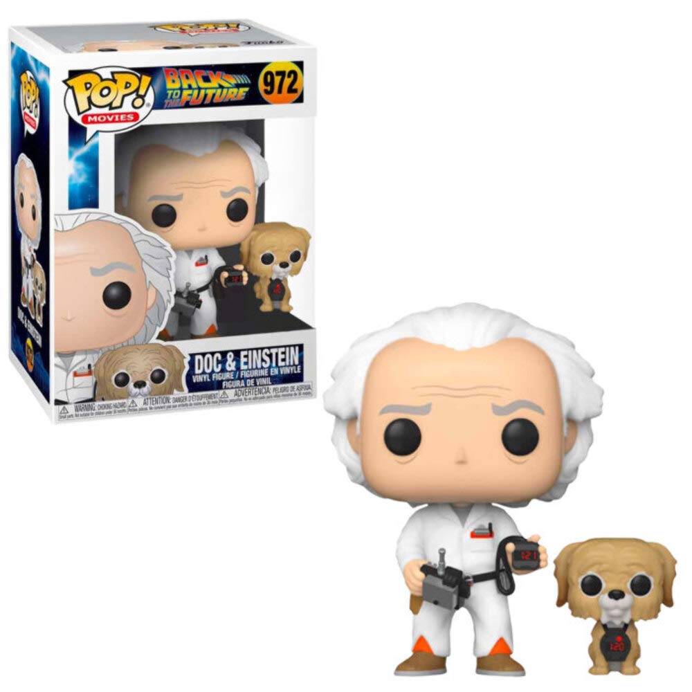 Funko POP! Movies Back To The Future Doc & Einstein #972 Exclusive