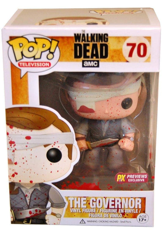 Funko POP! Television The Walking Dead The Governor #70 [Bandage, Bloody] PX Exclusive