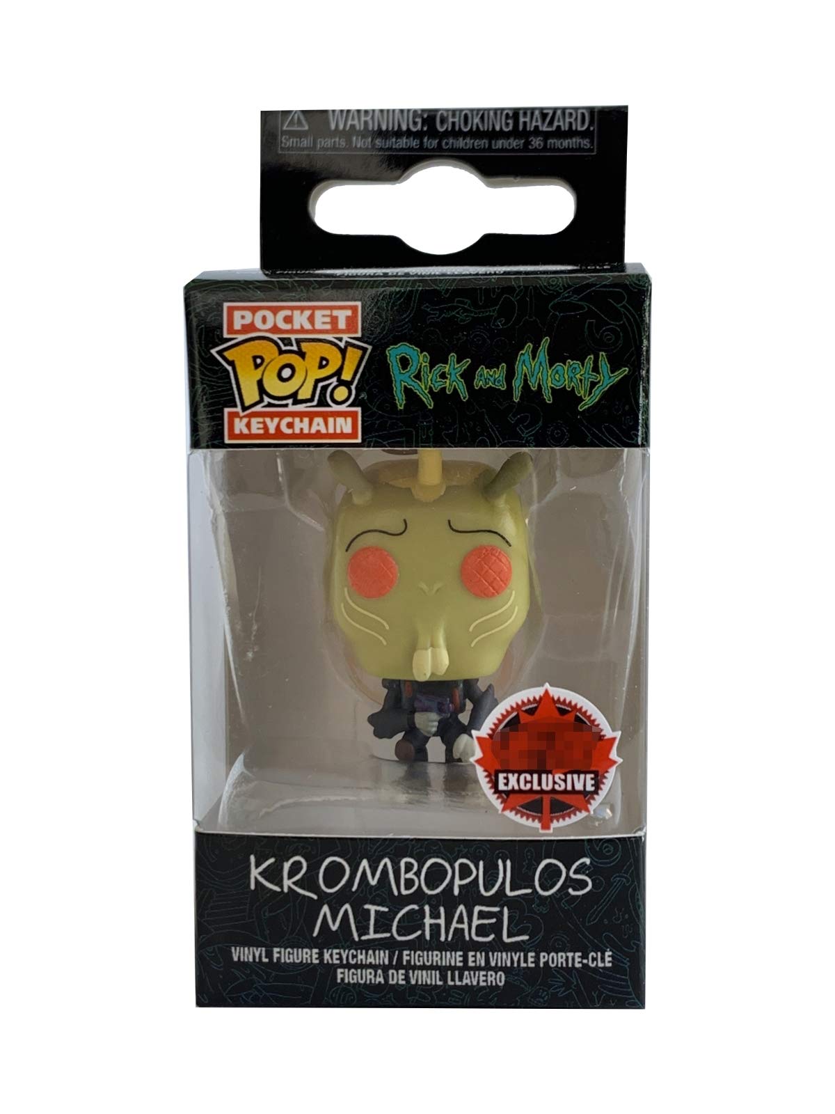 Funko Pocket POP! Keychain Rick & Morty Krombopulos Michael Exclusive