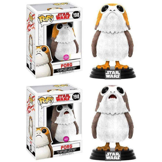 Funko POP! Star Wars The Last Jedi Porg #198 [Flocked]
